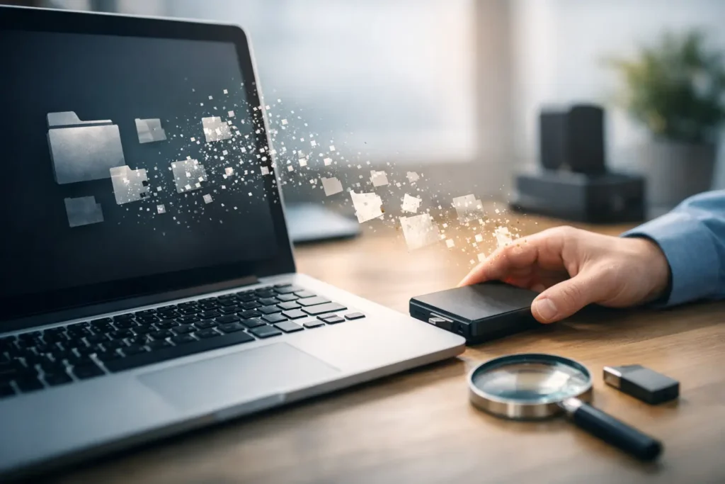 Data Recovery When Your Files Suddenly Vanish