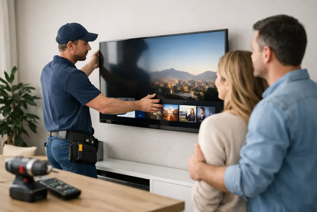 Smart TV Installation That Works the First Time