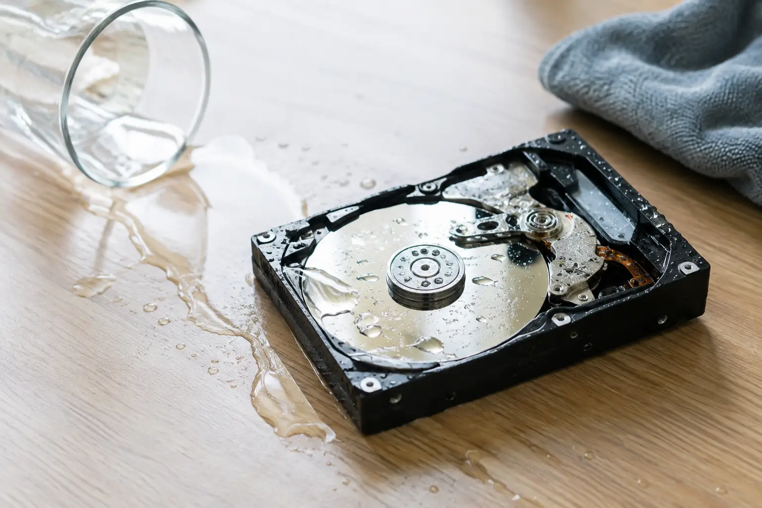 Can Water Damage Hard Drives? What to Do Next