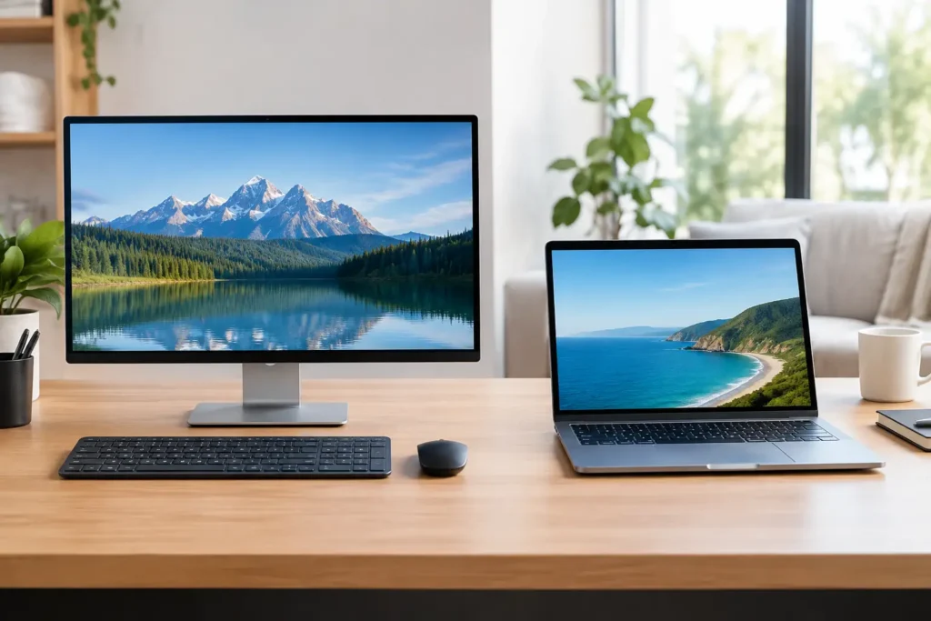 Desktop Laptop Comparison for Home and Work